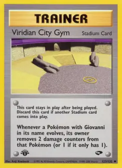 Viridian City Gym, Gym Challenge 123