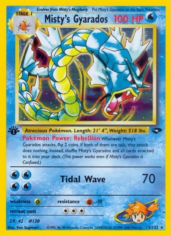 Misty's Gyarados, Gym Challenge 13