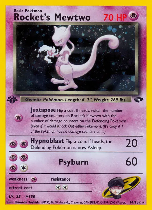 Rocket's Mewtwo, Gym Challenge 14