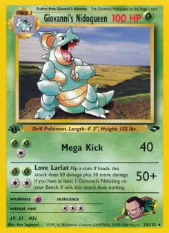 Giovanni's Nidoqueen, Gym Challenge 23