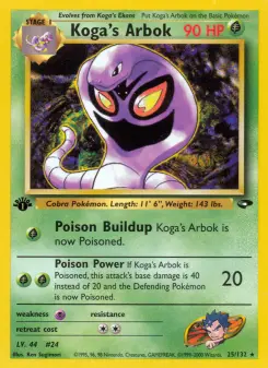 Koga's Arbok, Gym Challenge 25