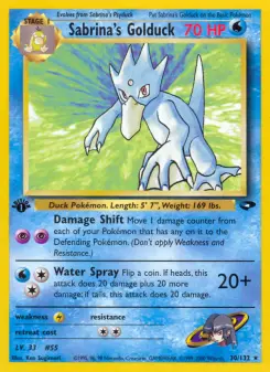 Sabrina's Golduck, Gym Challenge 30