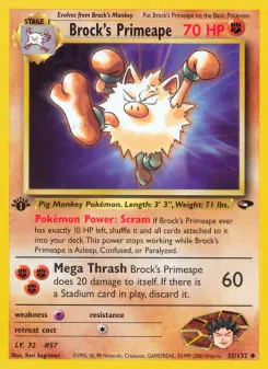 Brock's Primeape, Gym Challenge 35