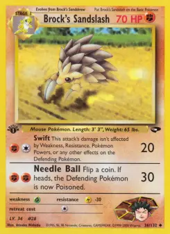 Brock's Sandslash, Gym Challenge 36