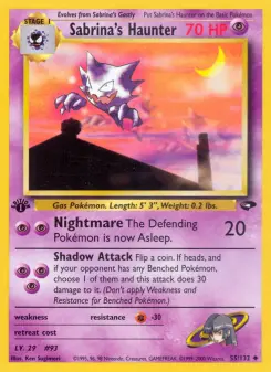 Sabrina's Haunter, Gym Challenge 55