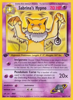 Sabrina's Hypno, Gym Challenge 56