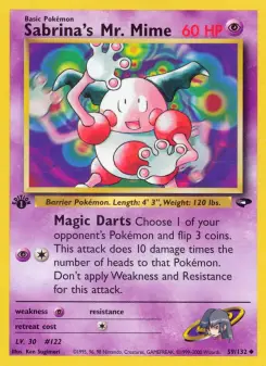 Sabrina's Mr. Mime, Gym Challenge 59