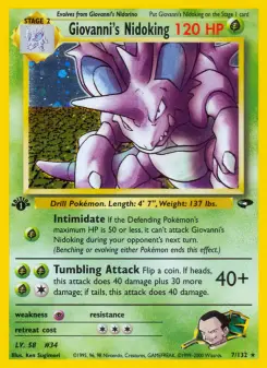 Giovanni's Nidoking, Gym Challenge 7