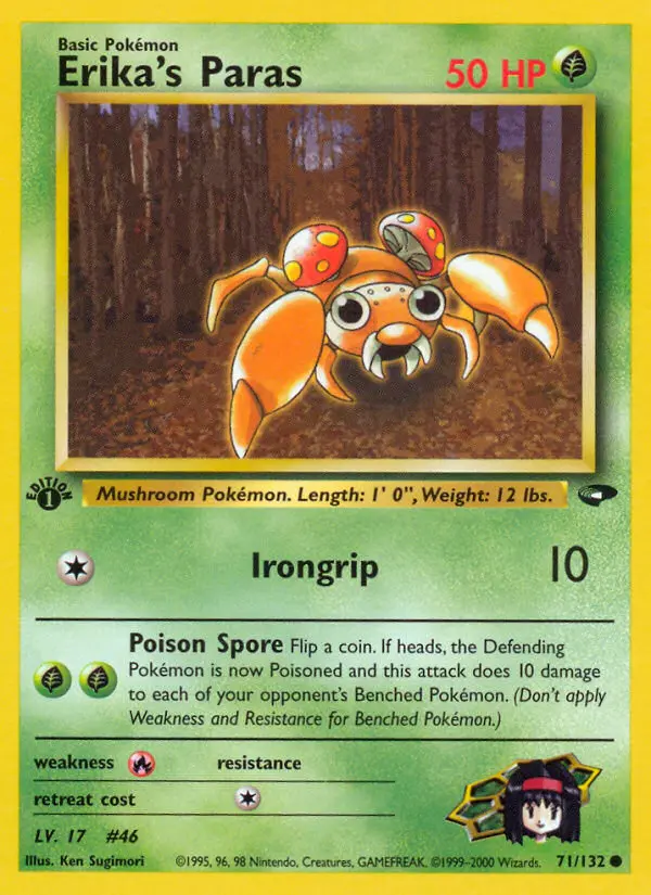 Erika's Paras, Gym Challenge 71