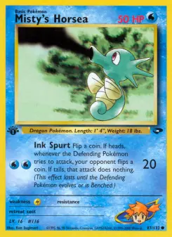 Misty's Horsea, Gym Challenge 87
