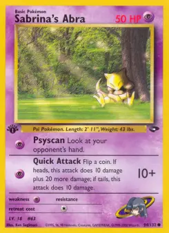 Sabrina's Abra, Gym Challenge 94
