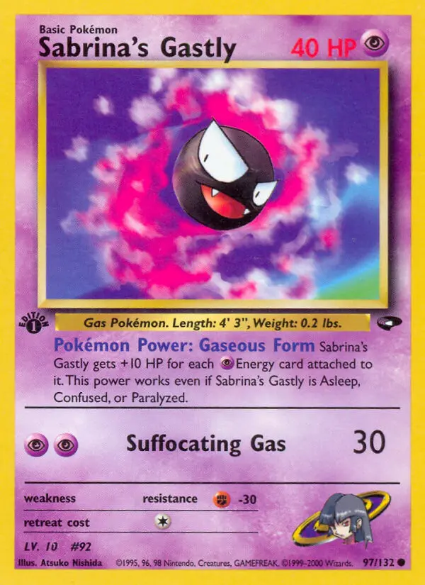 Sabrina's Gastly, Gym Challenge 97