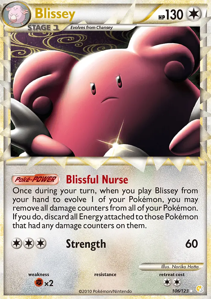 Blissey, HeartGold SoulSilver 106