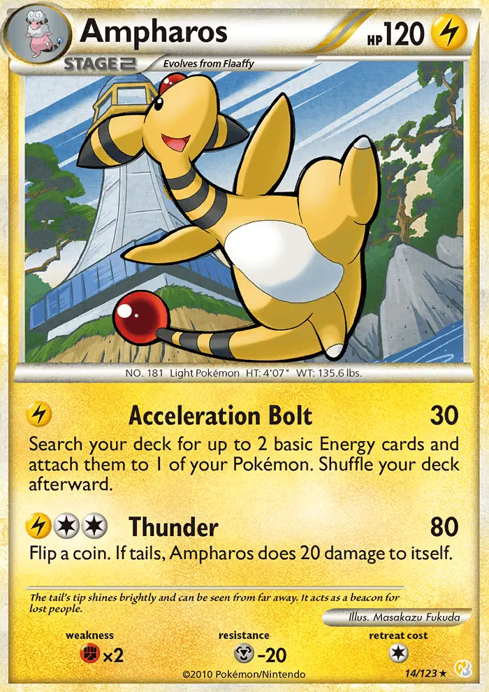 Ampharos, HeartGold SoulSilver 14