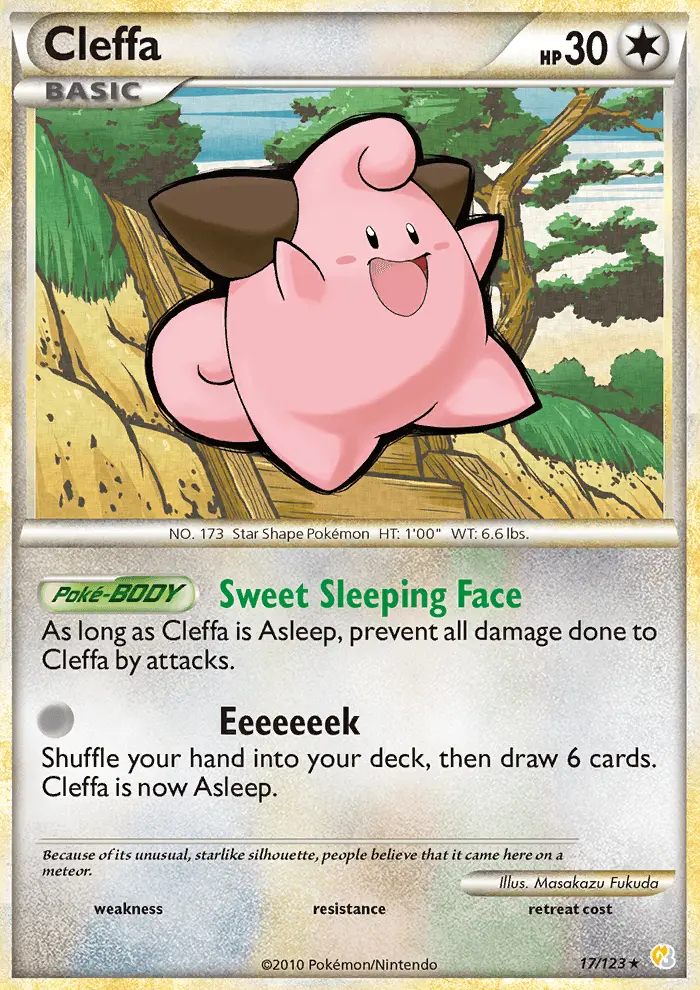 Cleffa, HeartGold SoulSilver 17