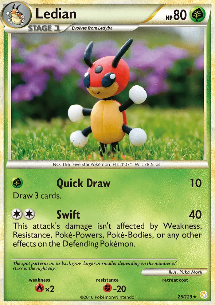 Ledian, HeartGold SoulSilver 25