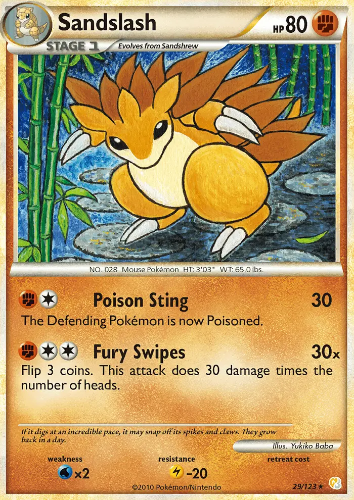 Sandslash, HeartGold SoulSilver 29