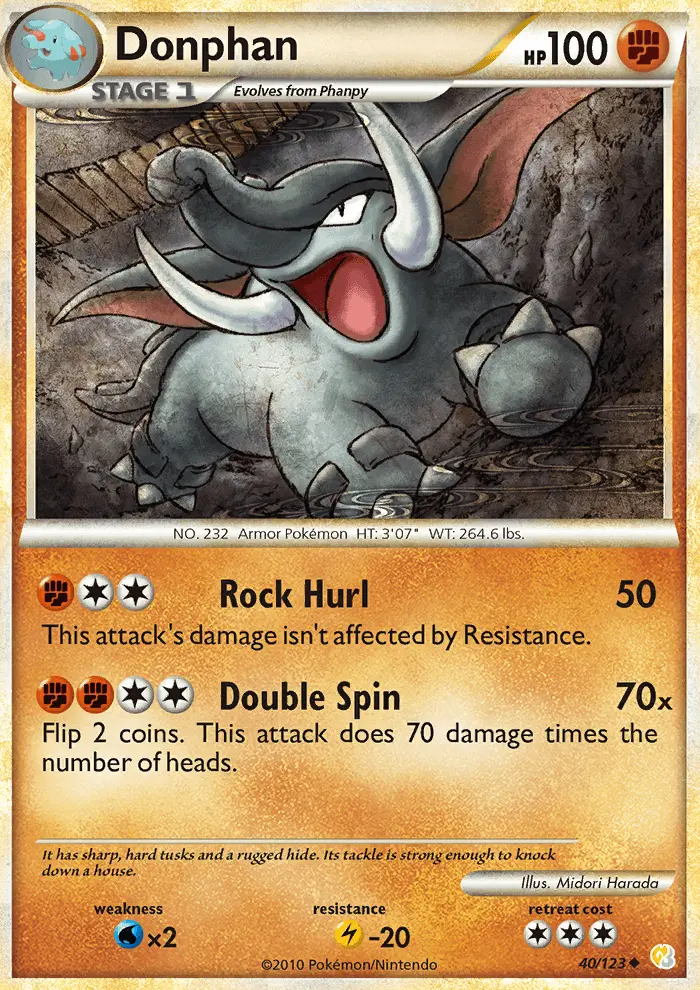 Donphan, HeartGold SoulSilver 40