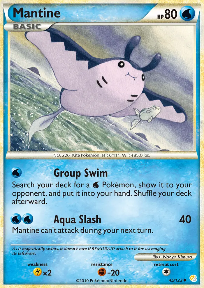 Mantine, HeartGold SoulSilver 45