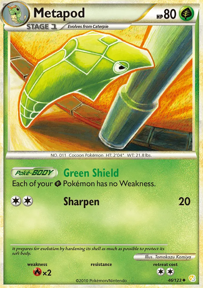 Metapod, HeartGold SoulSilver 46