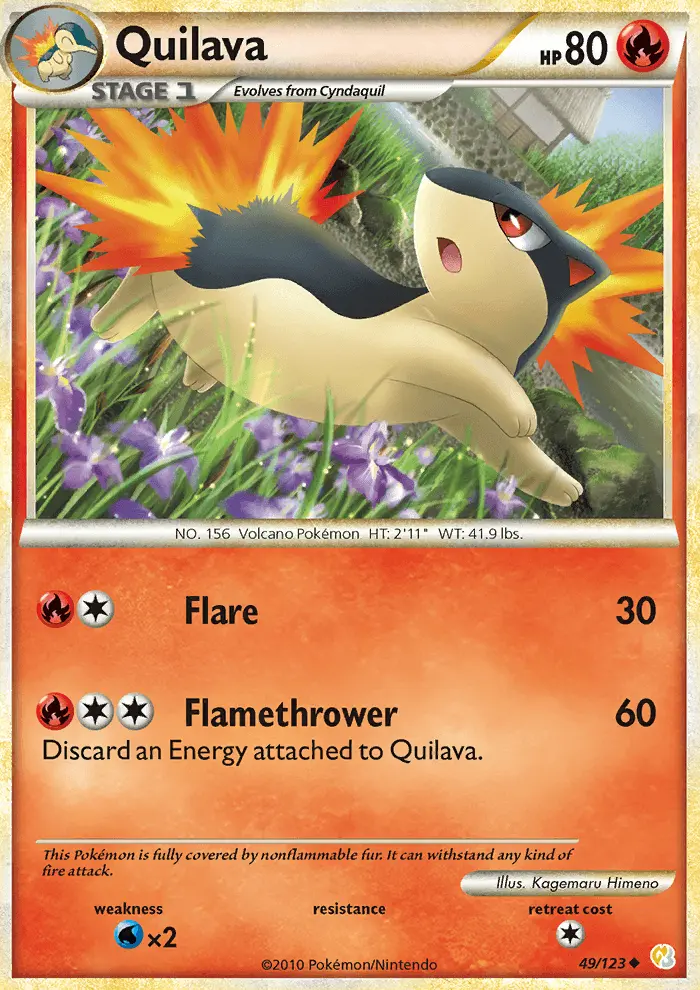 Quilava, HeartGold SoulSilver 49