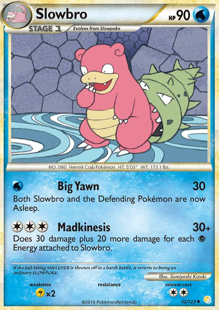 Slowbro, HeartGold SoulSilver 52