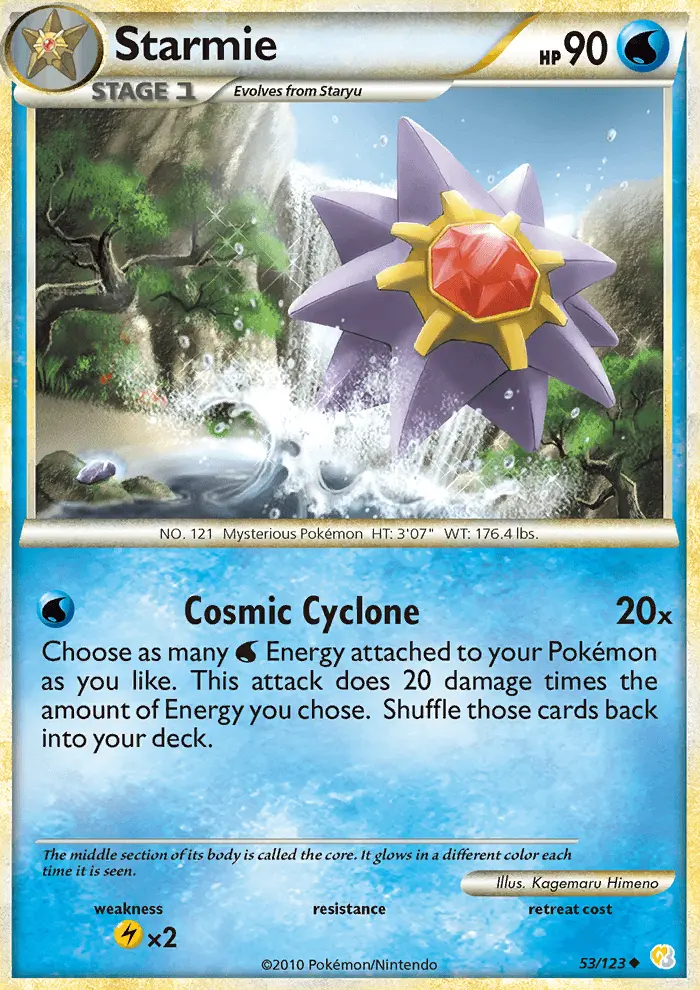 Starmie, HeartGold SoulSilver 53