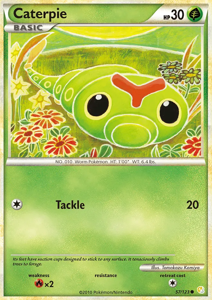 Caterpie, HeartGold SoulSilver 57