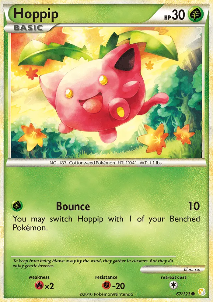 Hoppip, HeartGold SoulSilver 67