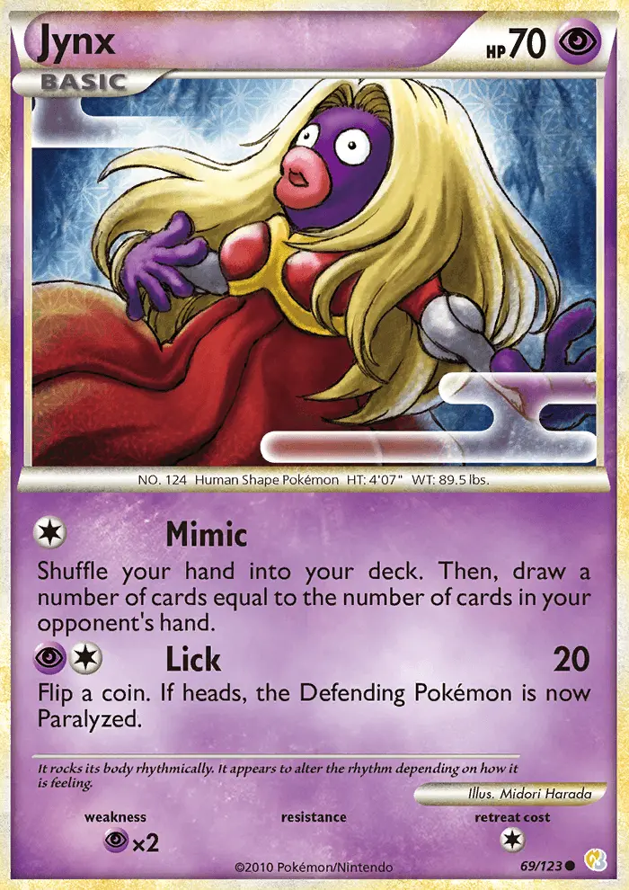 Jynx, HeartGold SoulSilver 69