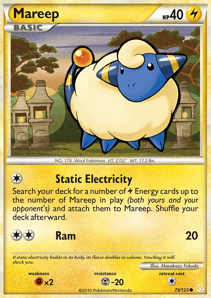 Mareep, HeartGold SoulSilver 73