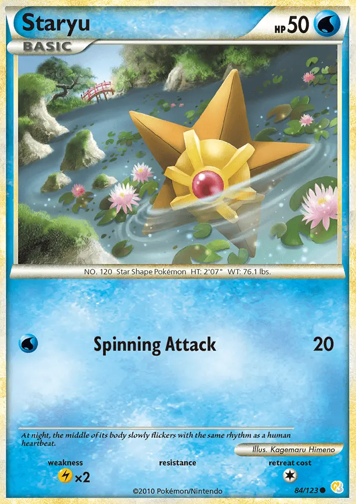 Staryu, HeartGold SoulSilver 84