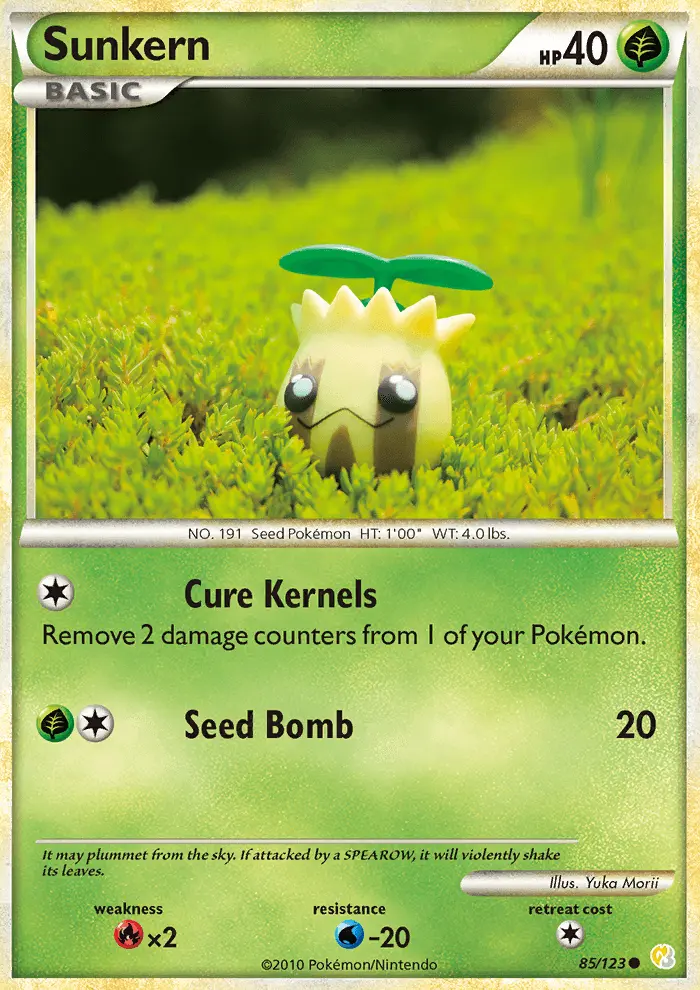 Sunkern, HeartGold SoulSilver 85