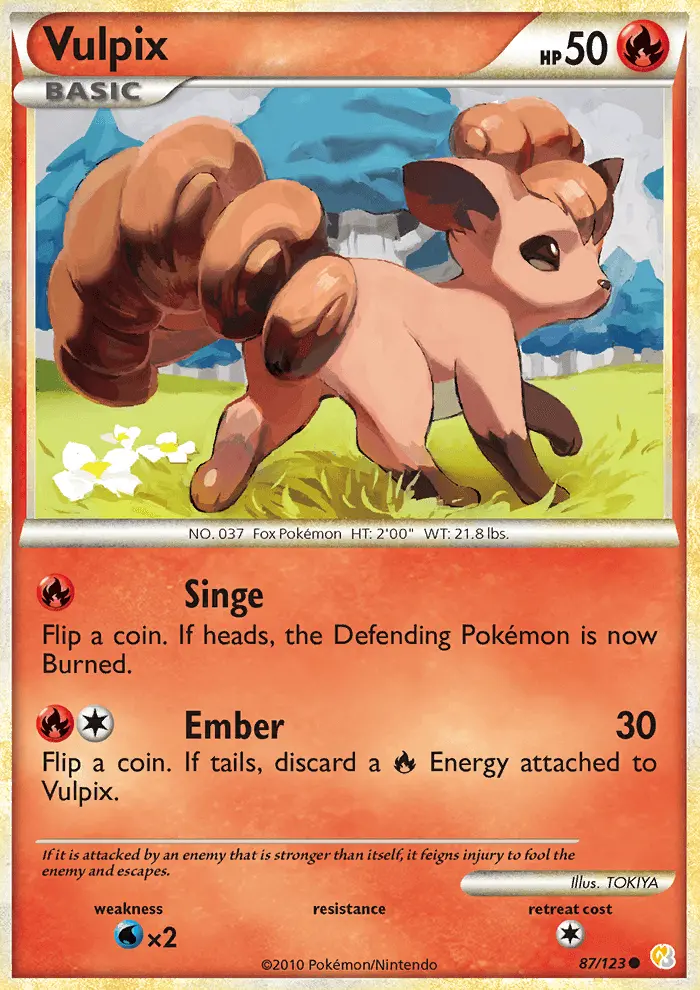 Vulpix, HeartGold SoulSilver 87