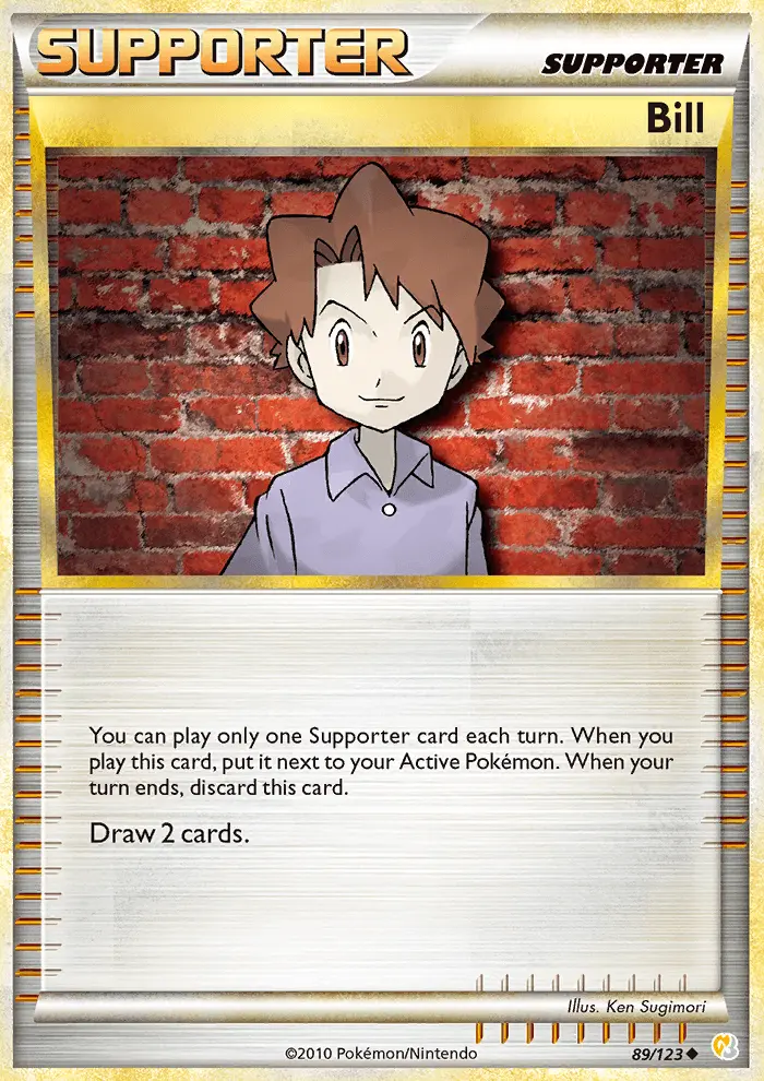 Bill, HeartGold SoulSilver 89