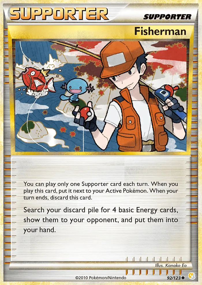 Fisherman, HeartGold SoulSilver 92