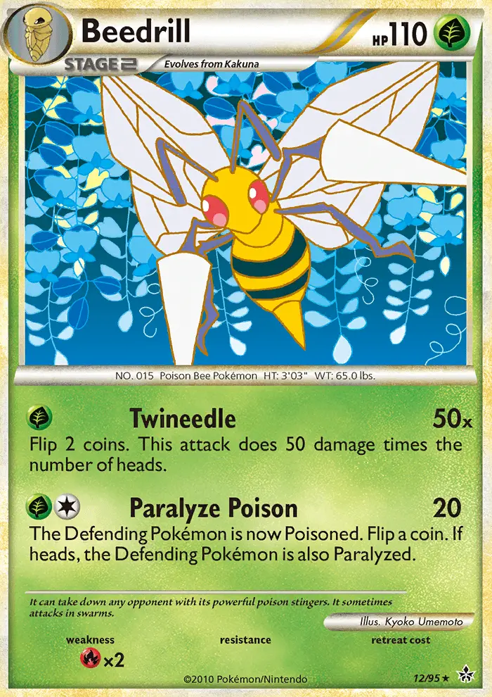 Beedrill, Unleashed 12