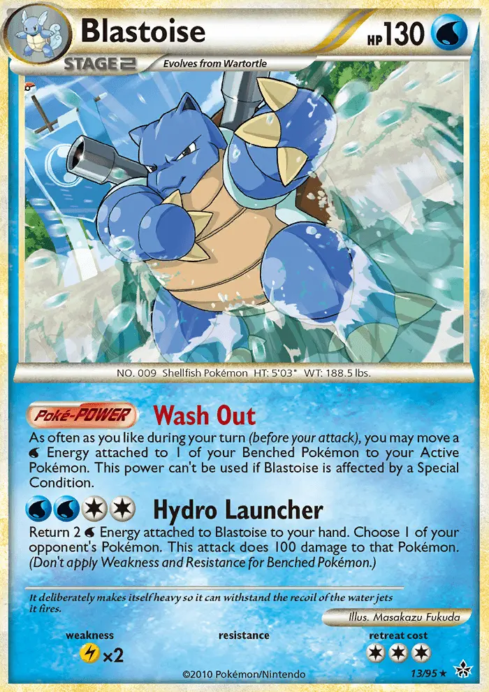 Blastoise, Unleashed 13