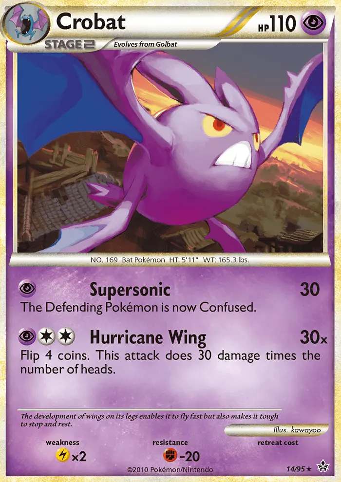 Crobat, Unleashed 14