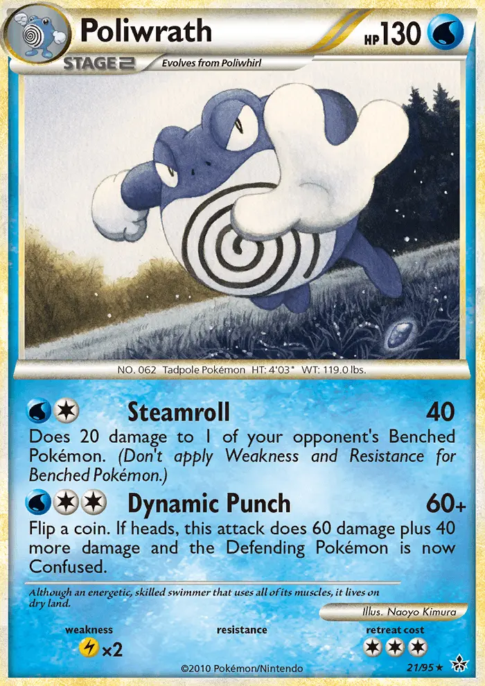 Poliwrath, Unleashed 21