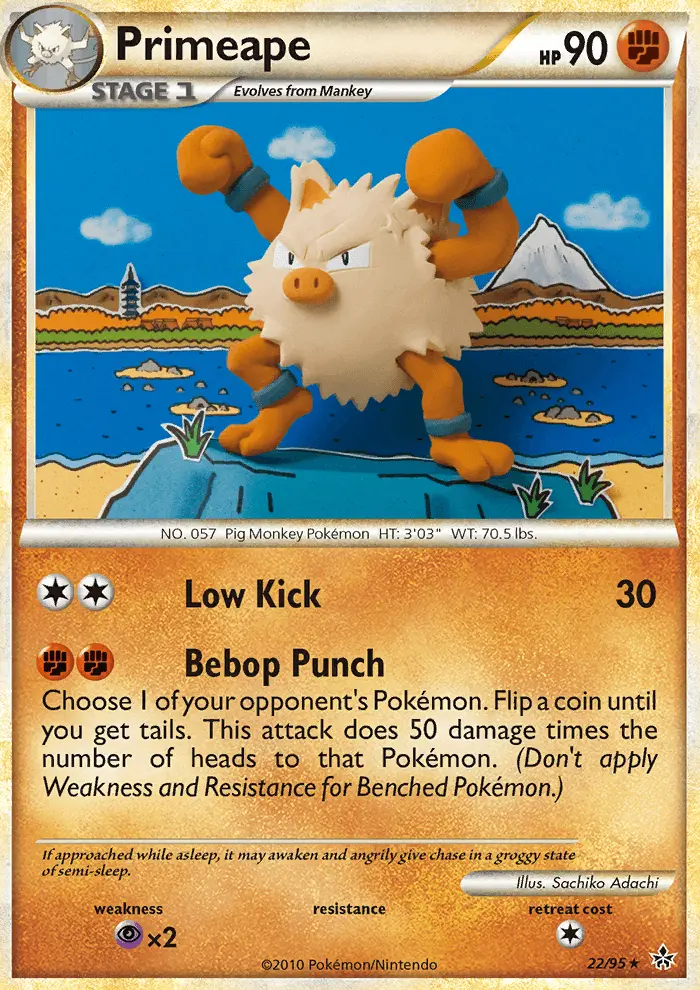 Primeape, Unleashed 22