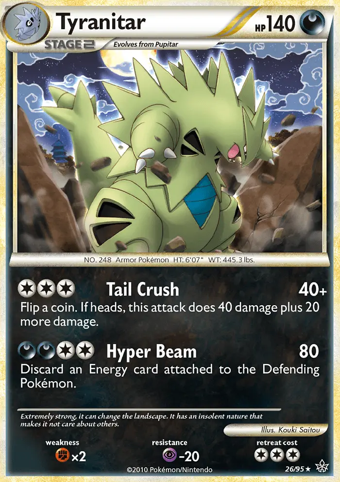 Tyranitar, Unleashed 26
