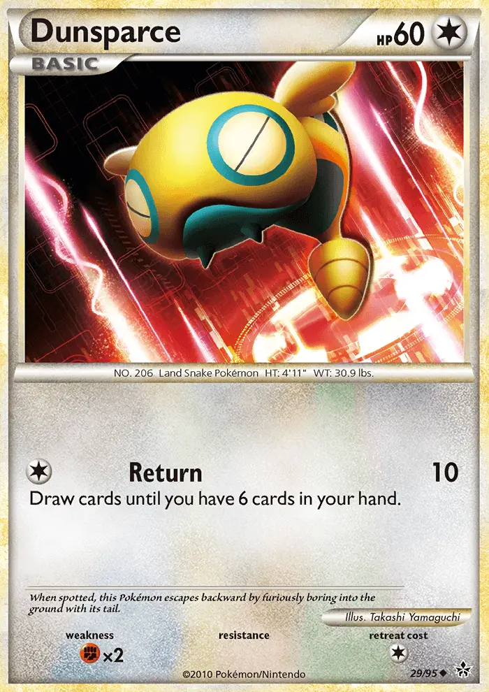 Dunsparce, Unleashed 29