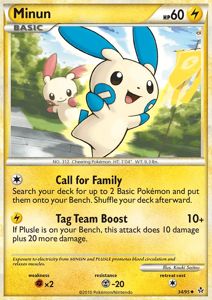 Minun, Unleashed 34