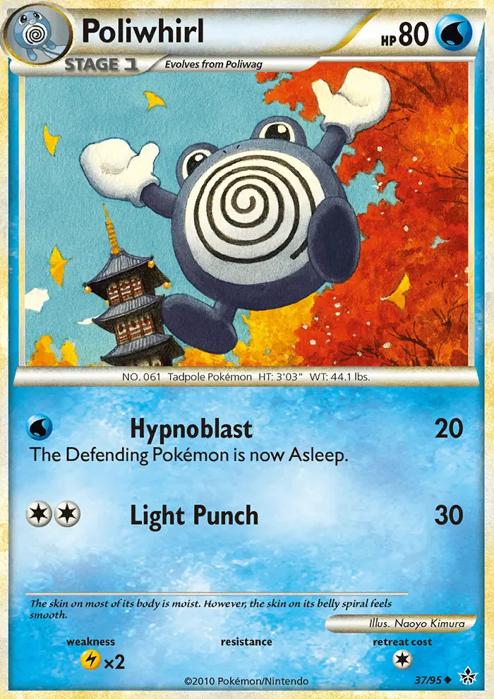 Poliwhirl, Unleashed 37