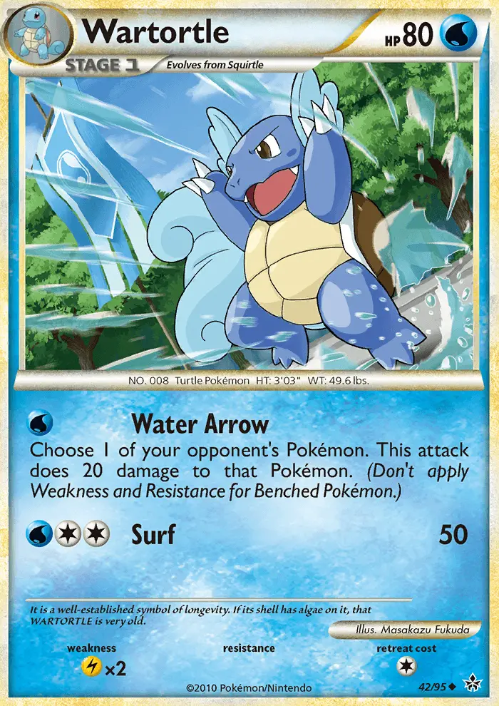Wartortle, Unleashed 42