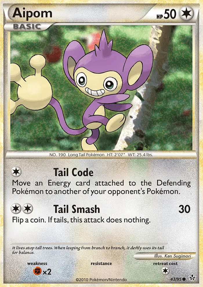 Aipom, Unleashed 43