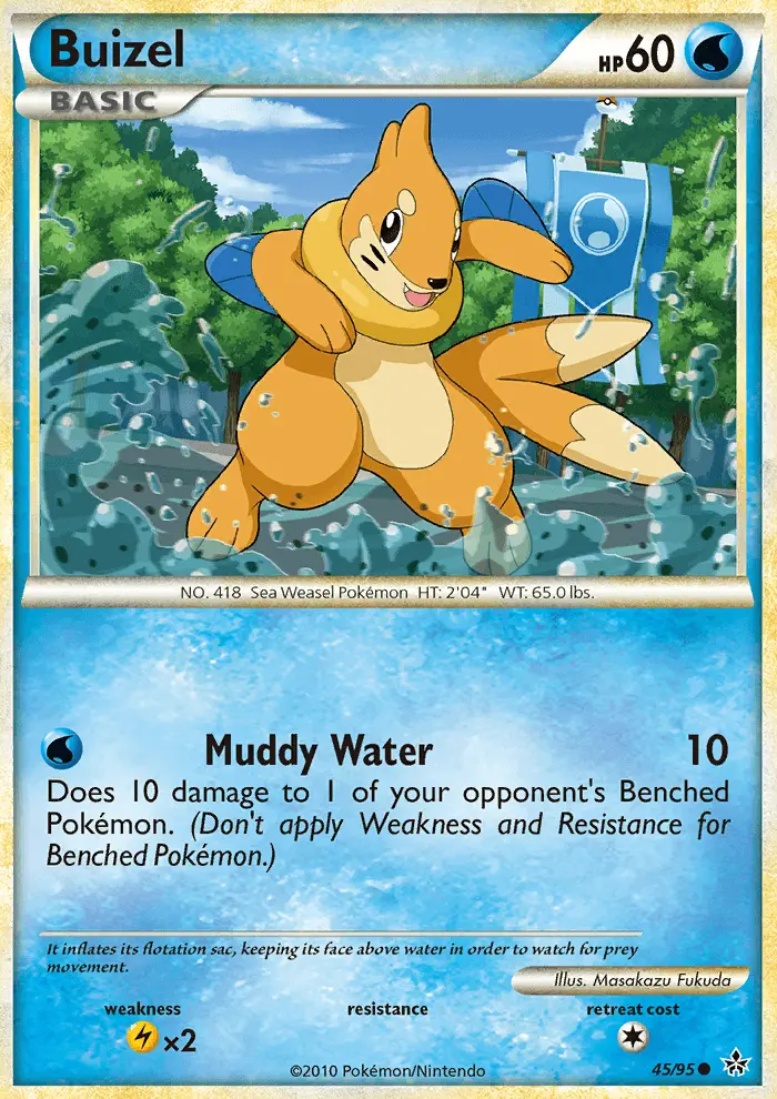 Buizel, Unleashed 45