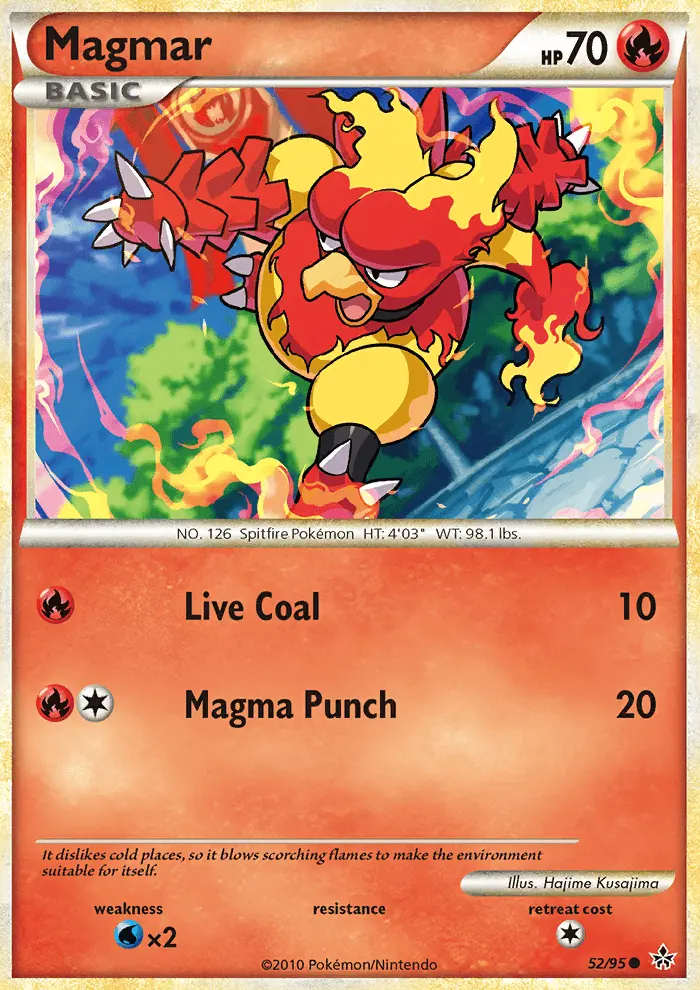 Magmar, Unleashed 52