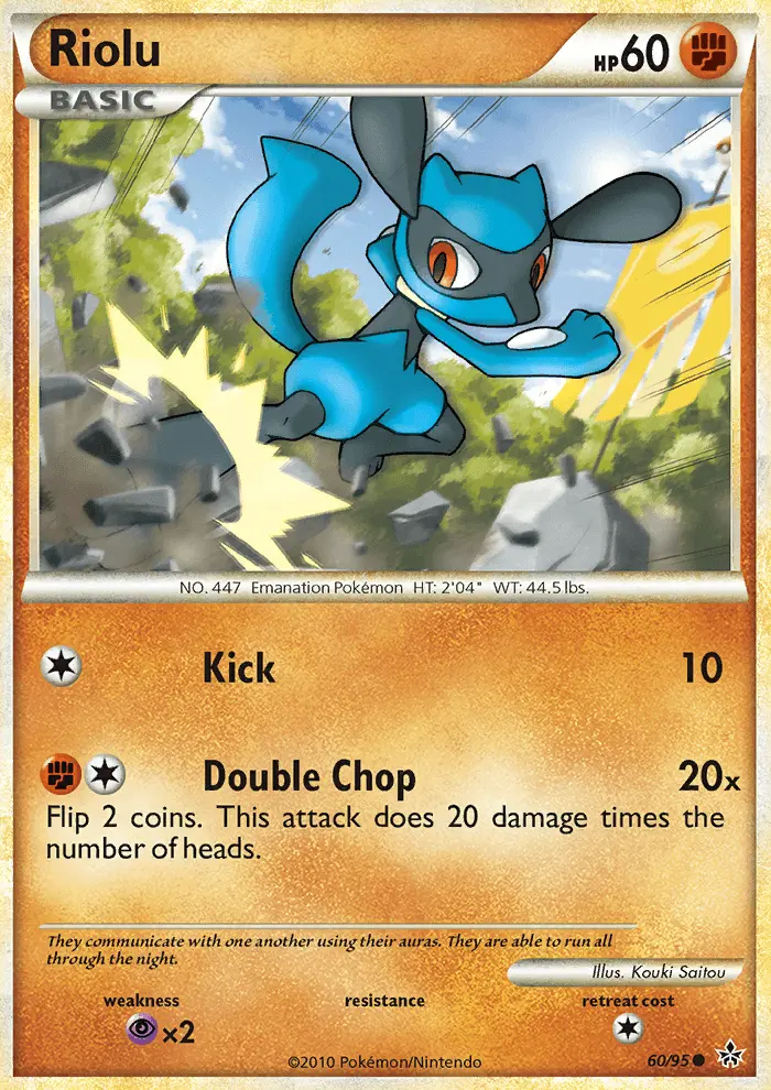 Riolu, Unleashed 60